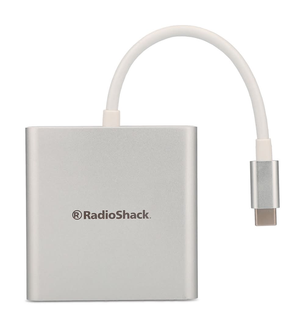 RadioShack · Adaptador 3 en 1 tipo c