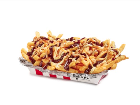 Messy Bbq Onion Fries