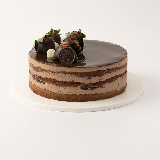 Double Choc Strawberry Torte