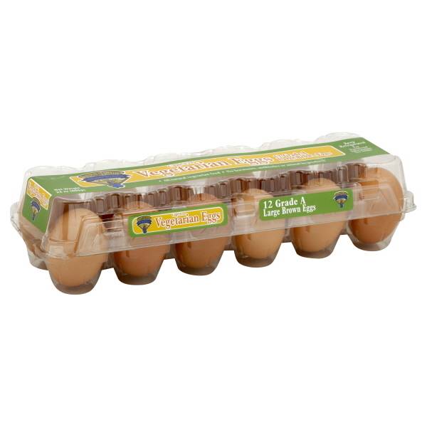 Dutch Farms Grade a Large Vegetarian Brown Eggs (1.5 lbs, 12 ct)