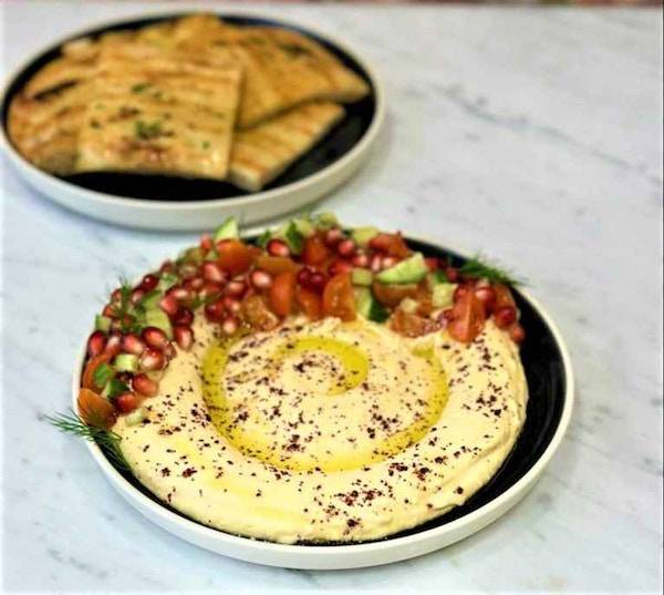 Humus & Salad