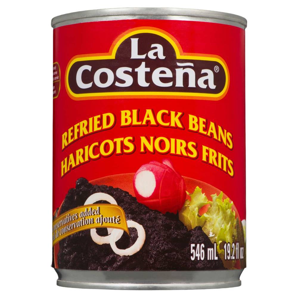 La Costena Black Refried Beans (546 ml)