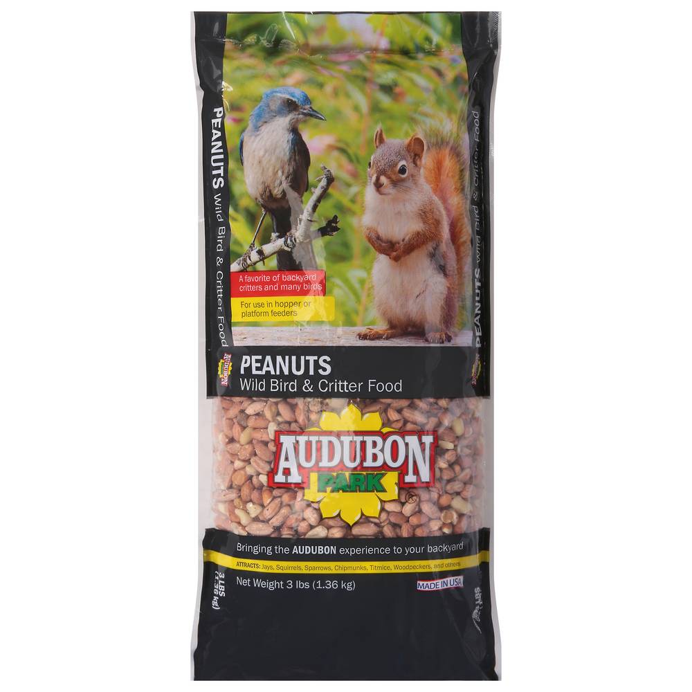 Audubon Park Peanuts Wild Bird & Critter Food (3 lbs)