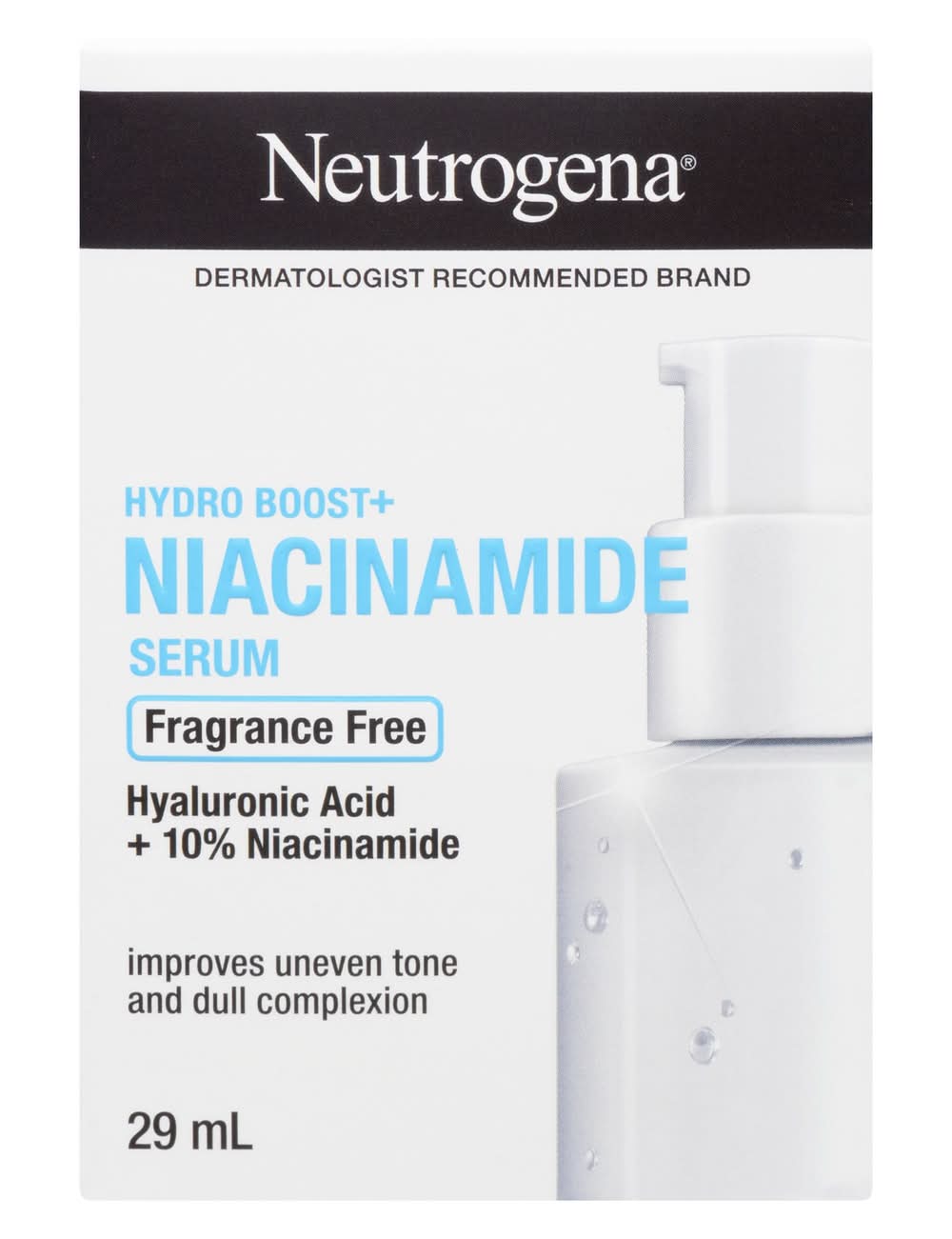 Neutrogena Hydro Boost+ Niacinamide Serum (29 ml)