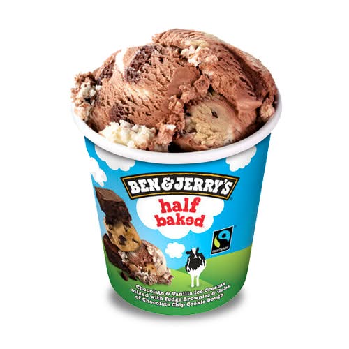 Half Baked Ben & Jerry's, 473 mL