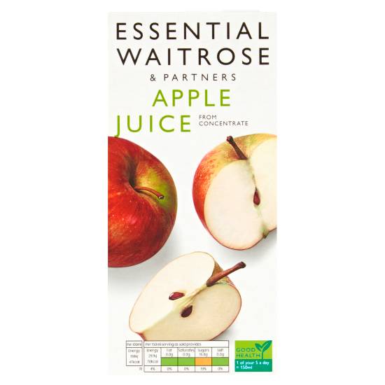 Waitrose Essential Apple Juice (1 L)
