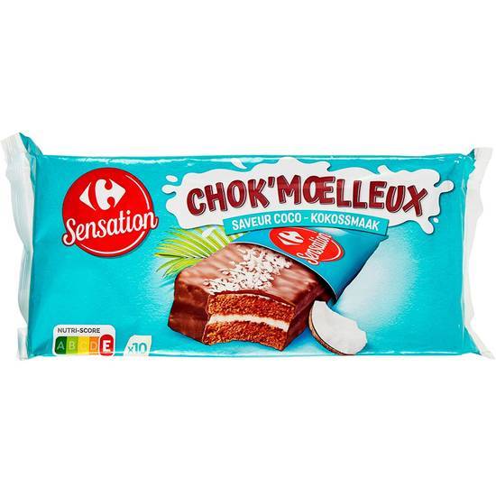 Carrefour Sensation - Gâteaux chok'moelleux (coco)