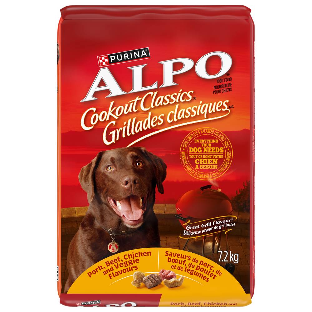 Alpo Dry Dog Food Cookout Classics (7.2 kg)