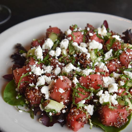 WATERMELON QUINOA SALAD