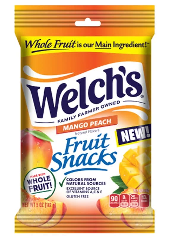 Welch's Mango Peach Fruit Snacks