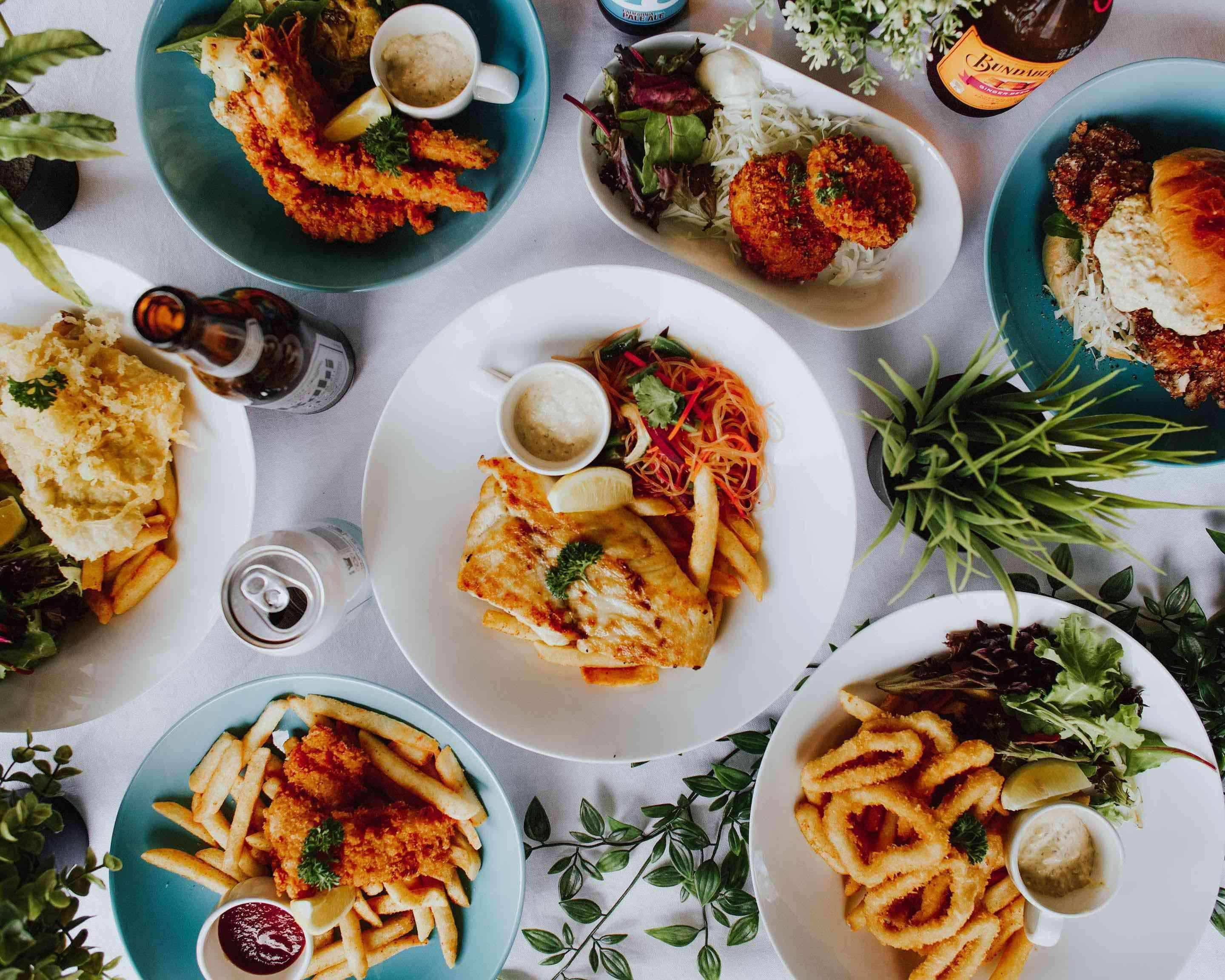 Oceans Fish and Chips Bar Menu Takeout in Gold Coast Delivery Menu