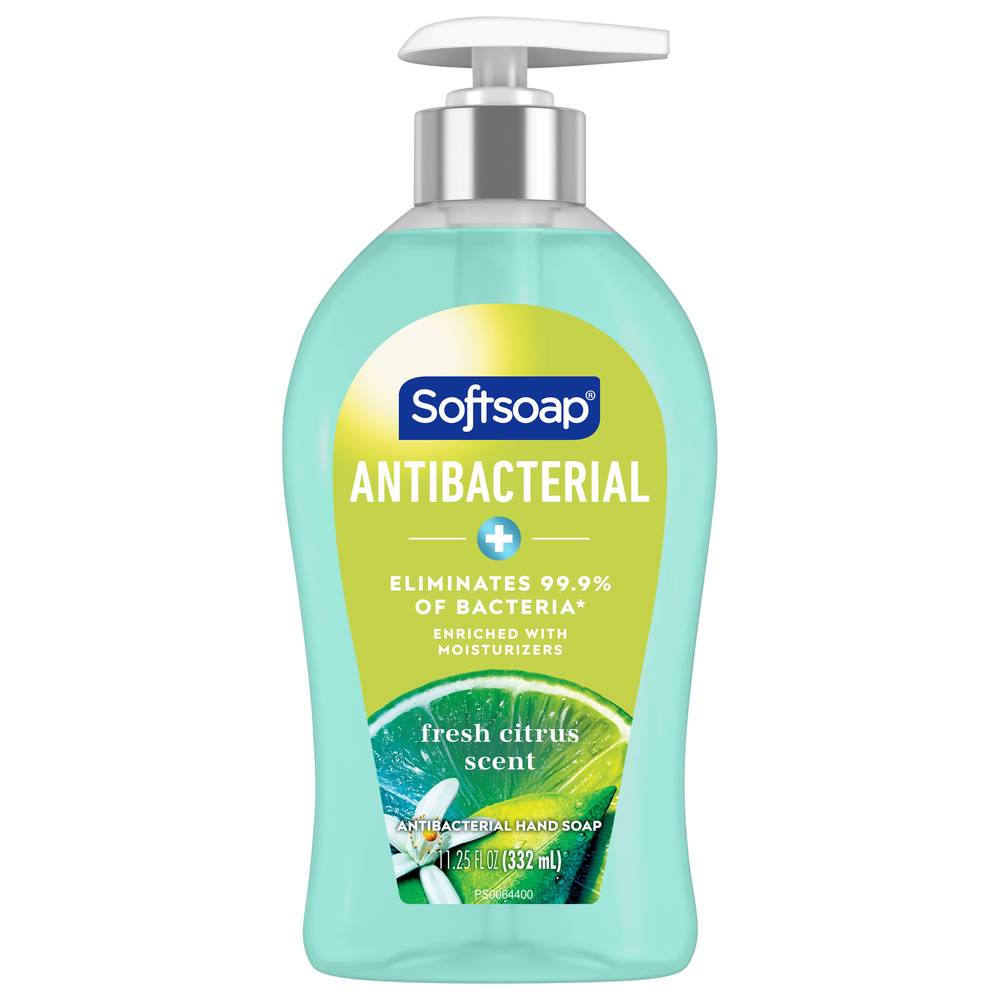 Softsoap Antibacterial Fresh Citrus Moisturizer Hand Soap (11.3 fl oz)