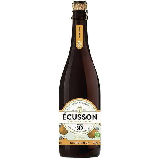 Ecusson doux fruite 2.5% ECUSSON 75cl