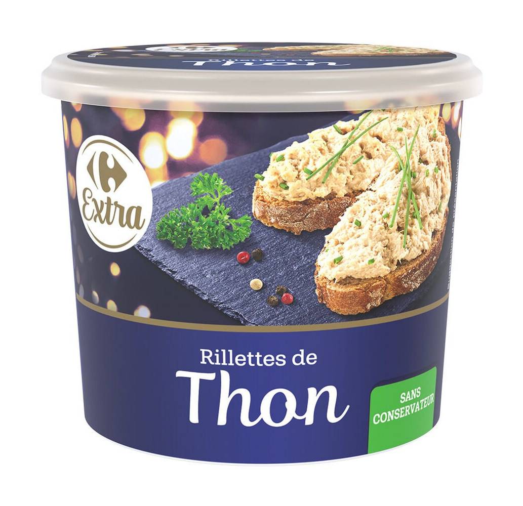 Carrefour Extra - Rillettes de thon (150g)