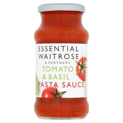 Waitrose & Partners Essential Tomato & Basil Pasta Sauce (340g)