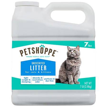 PetShoppe Lightweight Cat Clumping Litter (7 lbs)