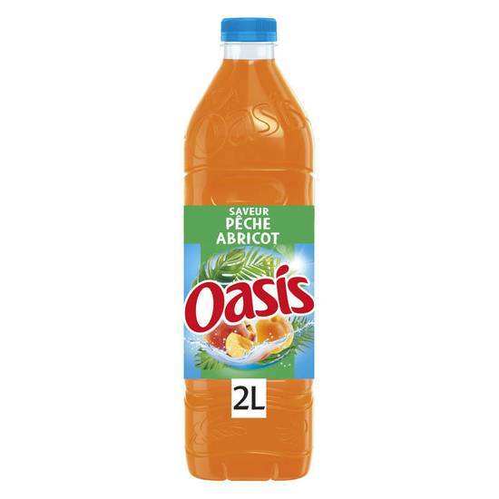Oasis Boisson aux jus de fruits et à l'eau de source - Pêche abricot 2l