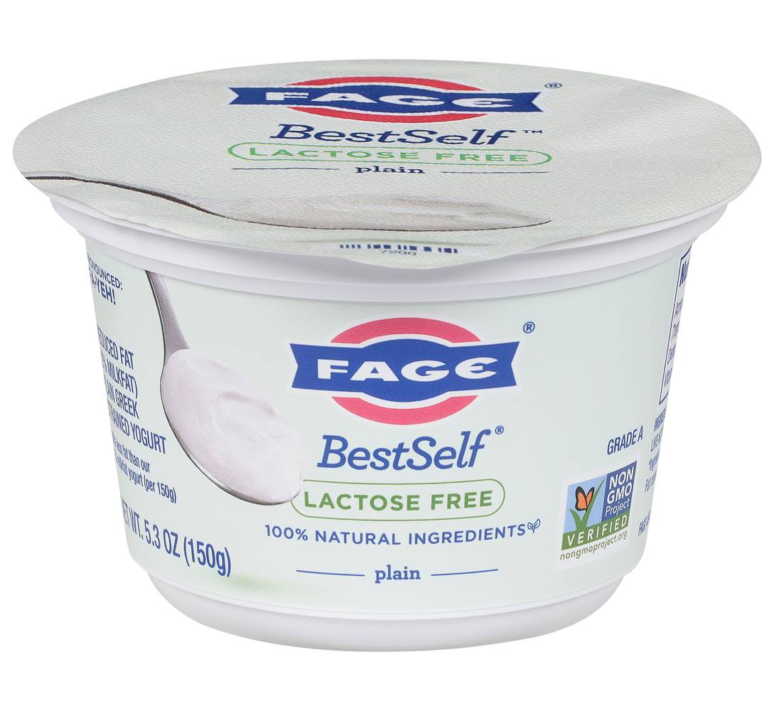 FAGE Bestself Plain Greek Strained Yogurt (5.3 oz)