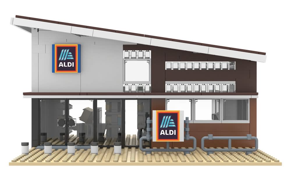 ALDI PLAY Large ALDI Bricks-ALDI US Store