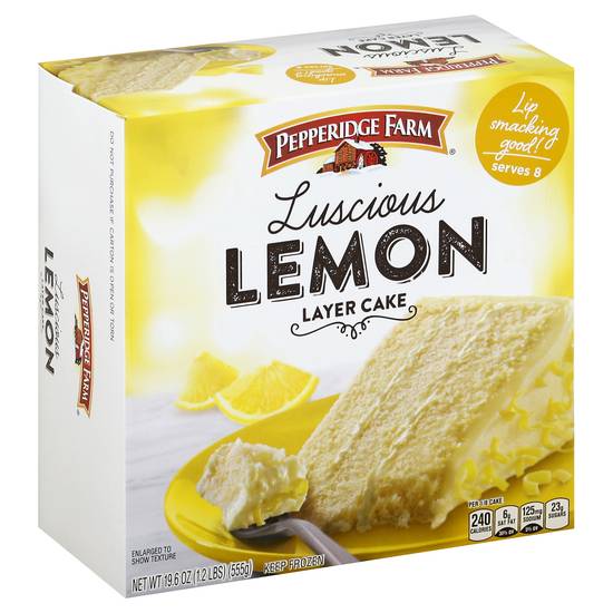 Pepperidge Farm Luscious Lemon Layer Cake (19.6 oz)