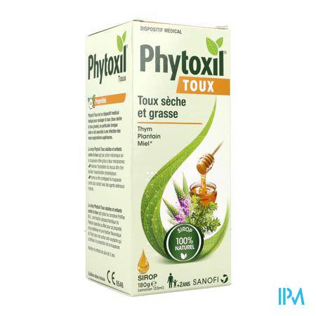 Phytoxil Soulage La Toux Sirop 133ml Respiration - Compléments alimentaires