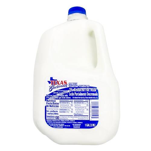 Texas Bluebonnet 2% Reduced Fat Milk (1 gal)