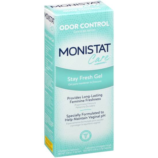Monistat Care Stay Fresh Feminine Freshness Gel, 0.32 oz - 4 pk