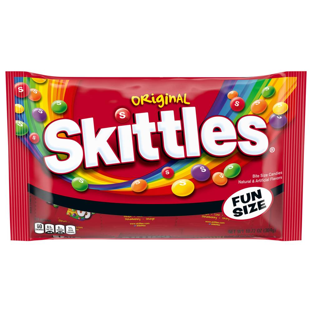 Skittles Fun Size Original Bite Size Candies