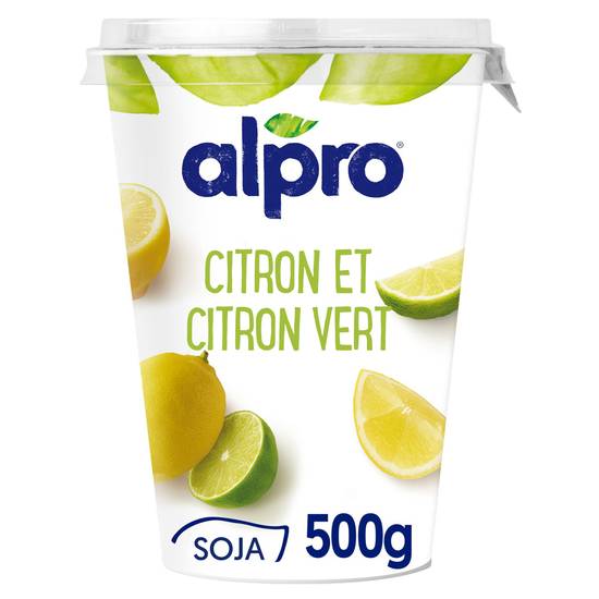 Alpro - Fermente base soja citron vert