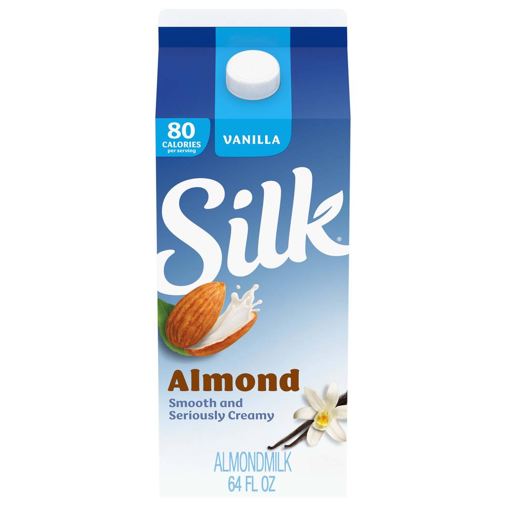 Silk Dairy Free Almond Milk (0.5 gal) (vanilla)