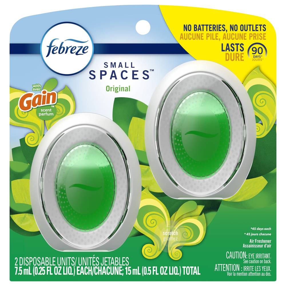 Febreze Small Spaces Original Gain Scent Air Freshener (7.5 ml)