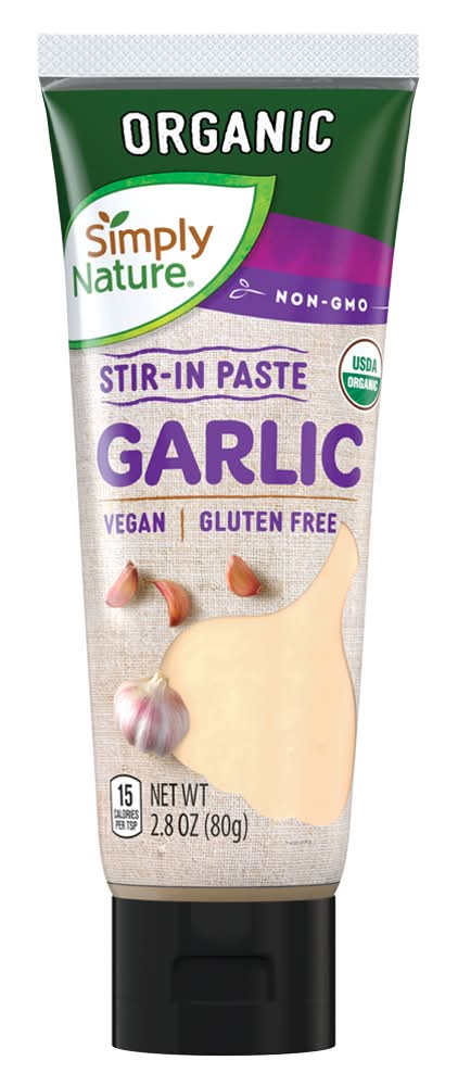 Simply Nature Garlic Stir in Paste (2.8 oz)