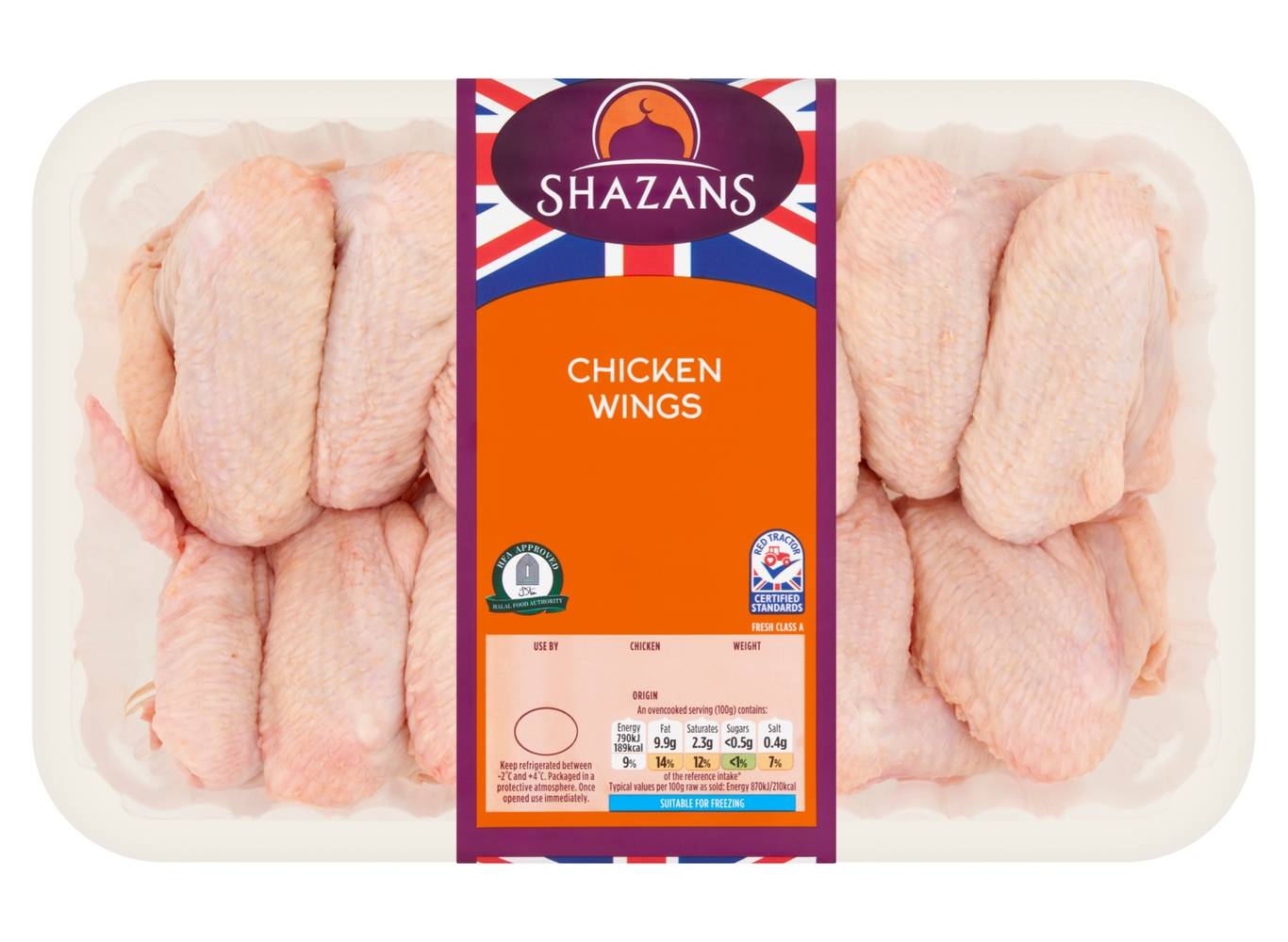 Shazans Chicken Wings 1Kg