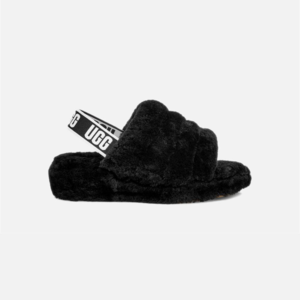 Pantoufles « Fluff Yeah »  - noir grandeur 8