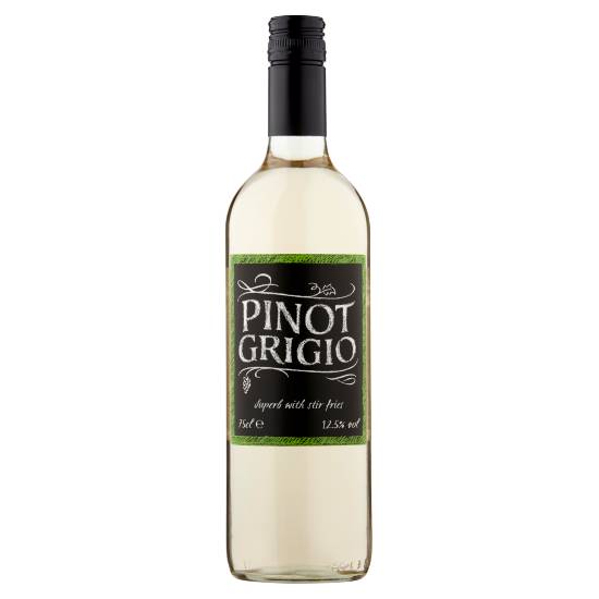 Unbranded Chalkboard Pinot Grigio White Wine (750ml)