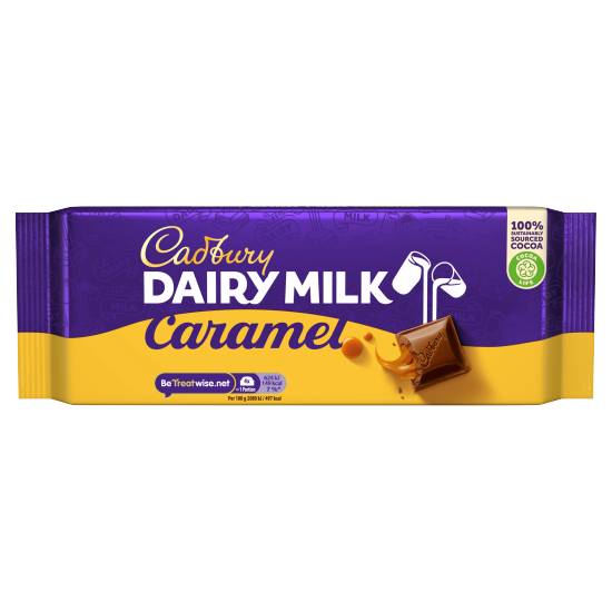 Cadbury Caramel, Dairy Milk Chocolate Bar (180g)