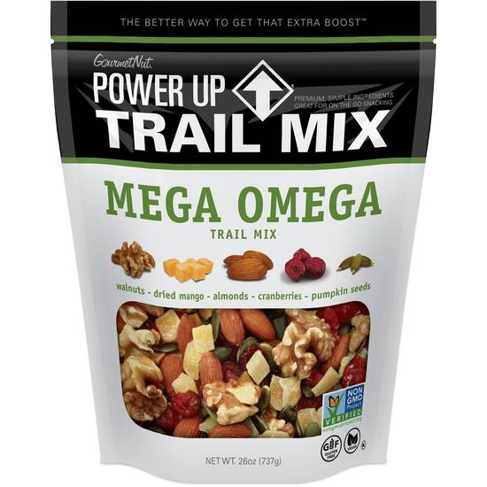 Powder Up Mega Omega Trail Mix (26 oz)