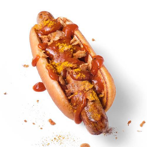 Currywurst Hot Dog vegan