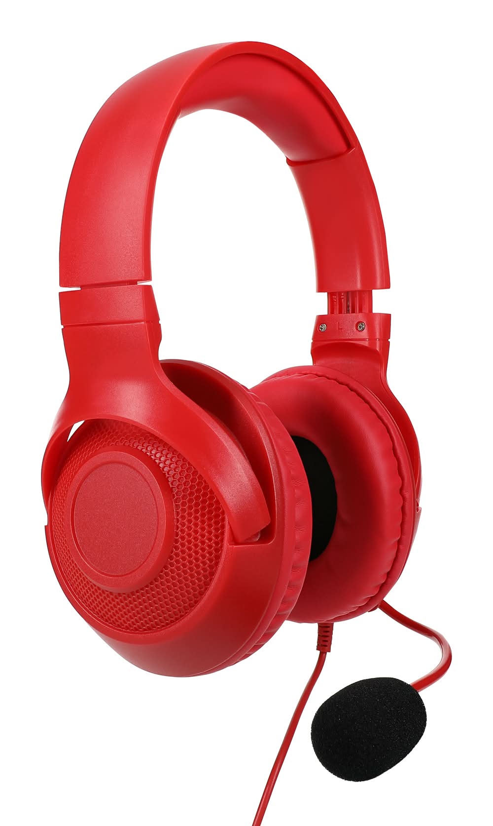 Unlocked Lvl™ Wired LED Gaming Headset With Mic Red