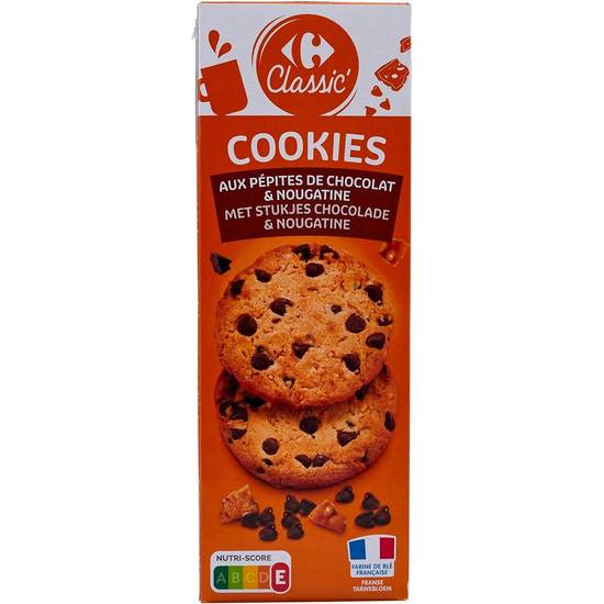 Carrefour Classic' - Cookies pépites chocolat nougatine