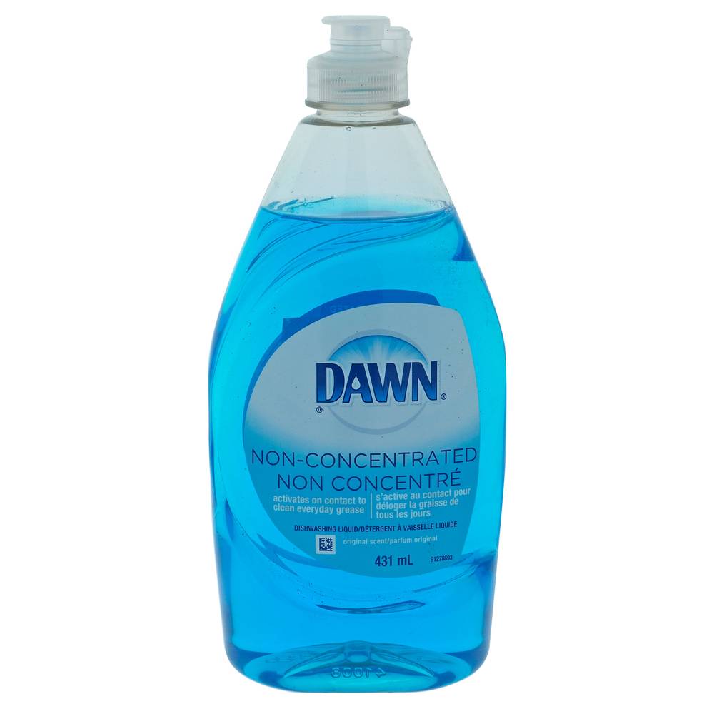 Dawn liquide à vaisselle non concentré parfum original