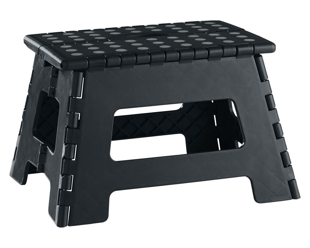 Easy Home Folding Step Stool Gray