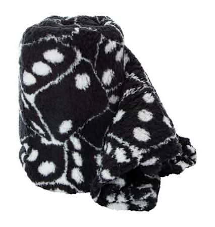 Sherpa Blanket 50in x 60in Black