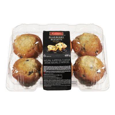 Irresistibles Blueberry Muffins (6x100 g)