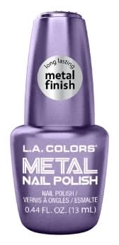 L.A. Colors Metal Nail Polish in Majestic (0.44 fl oz)