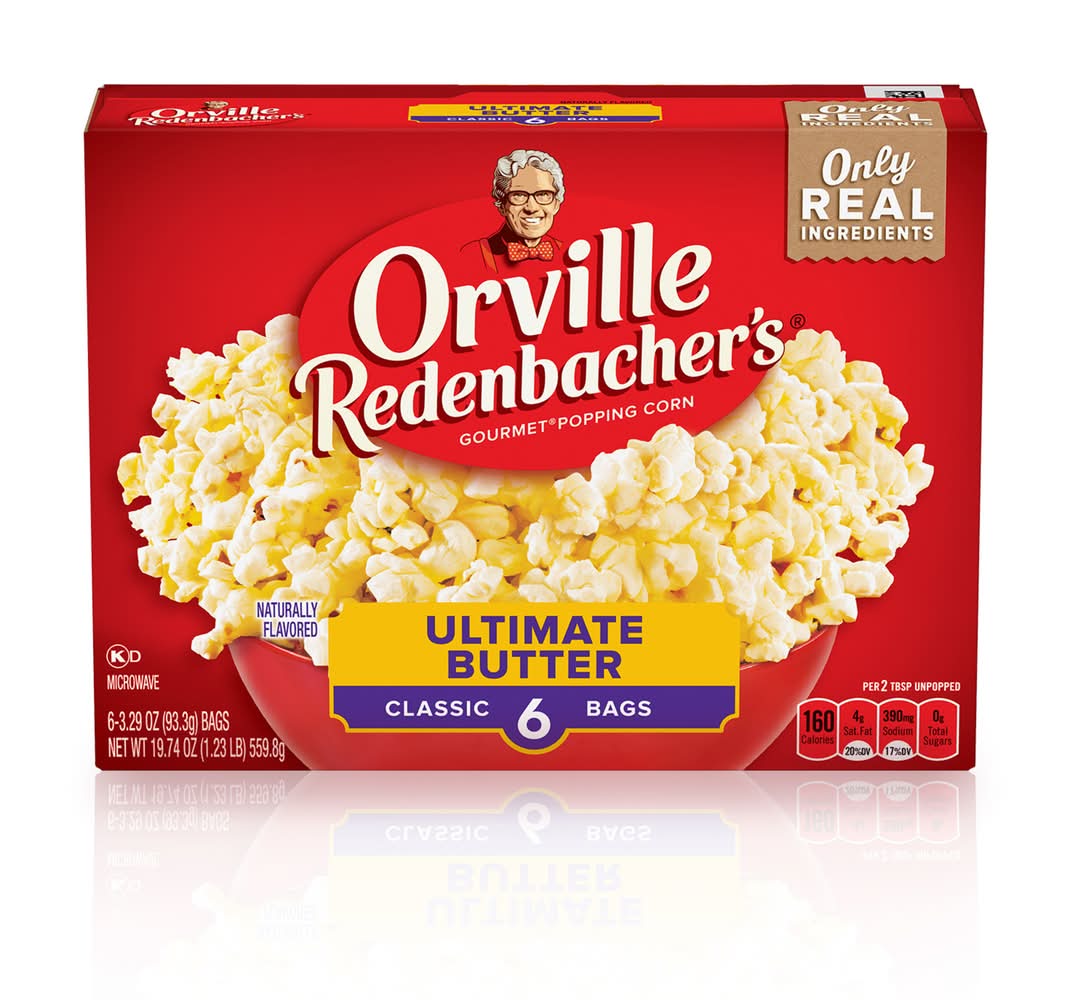 Orville Redenbacher's Popping Corn, Ultimate Butter (19.7 oz, 6 ct)