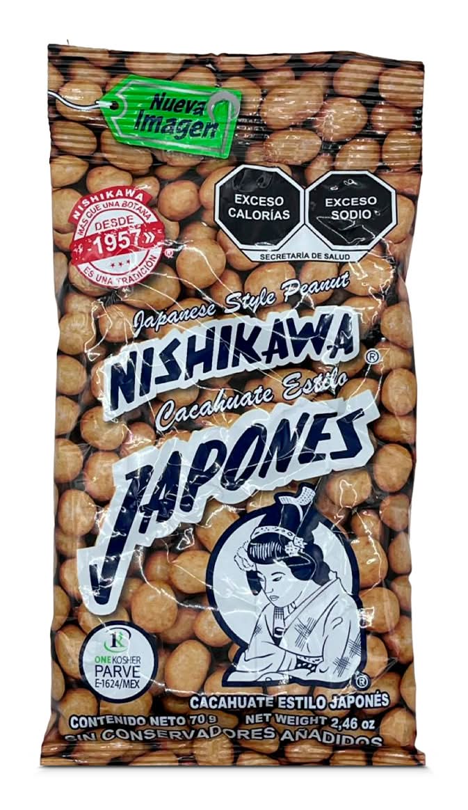 Nishikawa · Cacahuates estilo japonés (70 g)