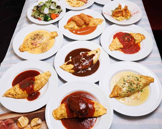 オムライスん 住吉区万代】オムライス「絆」7月7日オープンしたみたい