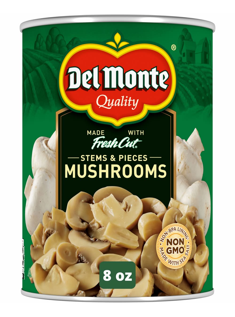 Del Monte Fresh Cut Stems and Pieces Mushrooms (8 oz)