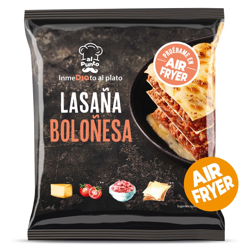 Lasaña Boloñesa Al Punto Dia Caja 300 G